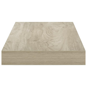 Ράφι Τοίχου Χρώμα Δρυός 50x23,5x3,8 εκ. MDF