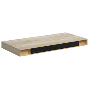 Ράφι Τοίχου Χρώμα Δρυός 50x23,5x3,8 εκ. MDF