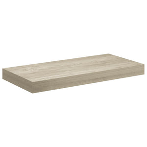 Ράφια Τοίχου 4 τεμ. Χρώμα Δρυός 50x23x3,8 εκ. MDF