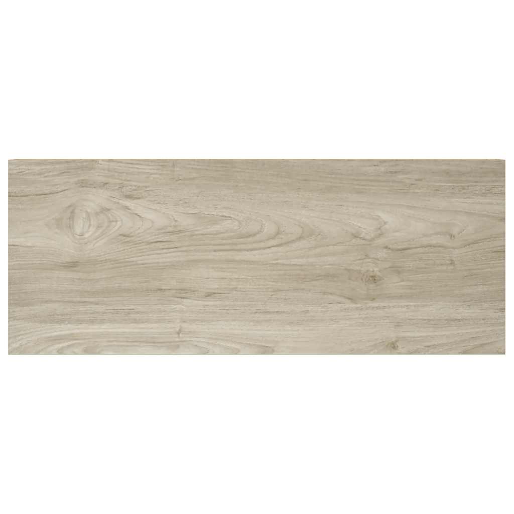 Ράφια Τοίχου 4 τεμ. Χρώμα Δρυός 60x23,5x3,8 εκ. MDF