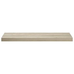 Ράφι Τοίχου Χρώμα Δρυός 80x23,5x3,8 εκ. MDF