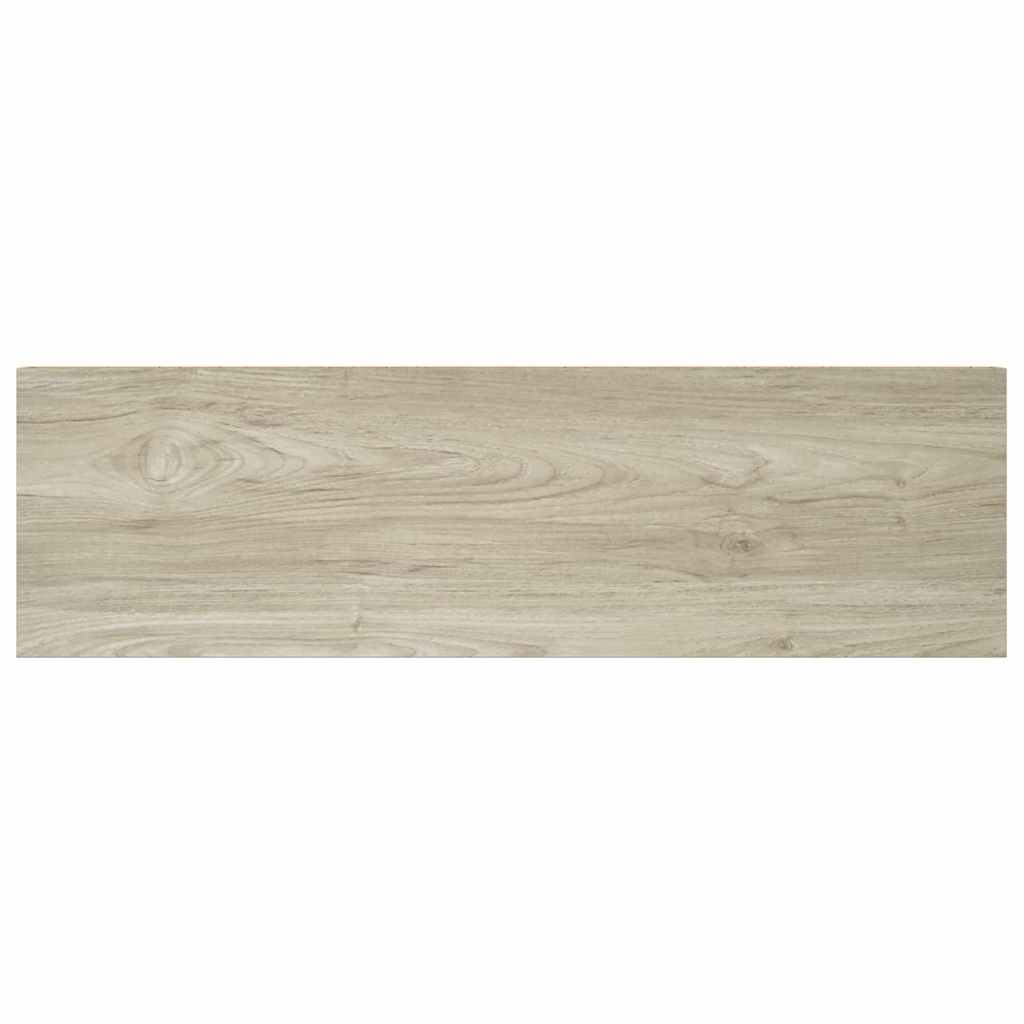 Ράφια Τοίχου 2 τεμ. Χρώμα Δρυός 80x23,5x3,8 εκ. MDF - Pakobazaar