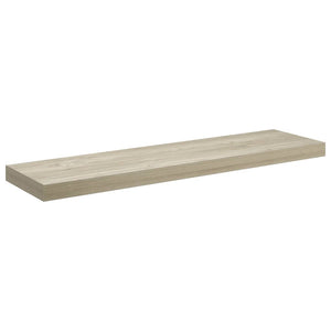 Ράφια Τοίχου 4 τεμ. Χρώμα Δρυός 90x23,5x3,8 εκ. MDF
