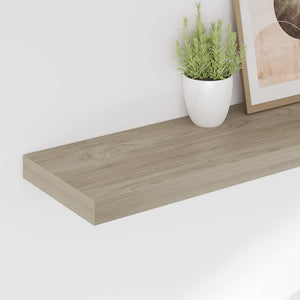 Ράφι Τοίχου Χρώμα Δρυός 120x23,5x3,8 εκ. MDF