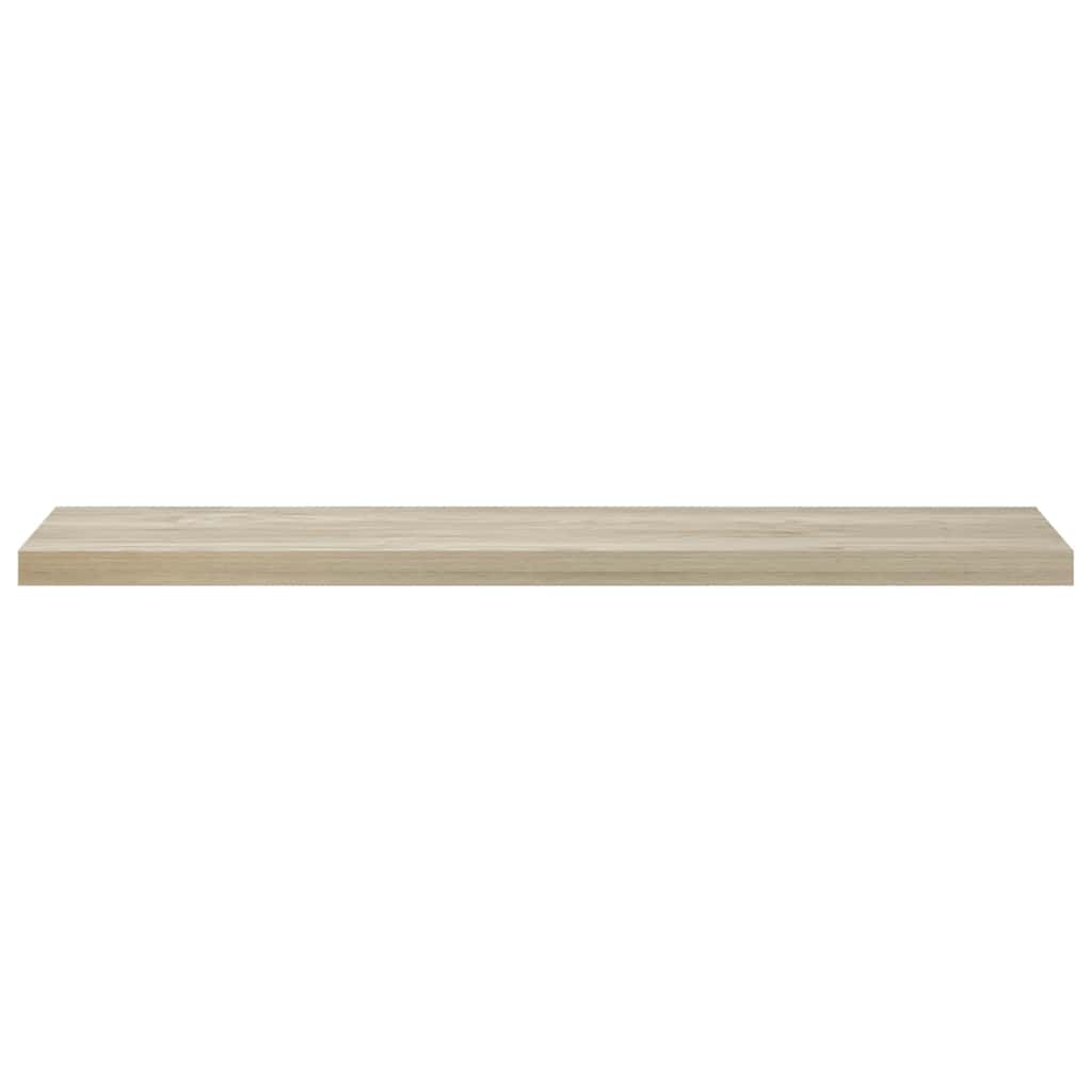Ράφι Τοίχου Χρώμα Δρυός 120x23,5x3,8 εκ. MDF