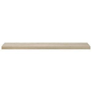 Ράφι Τοίχου Χρώμα Δρυός 120x23,5x3,8 εκ. MDF