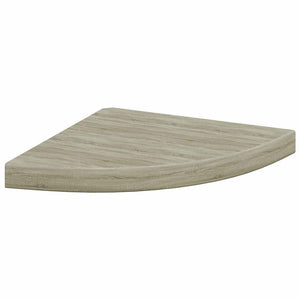 Ράφια Τοίχου 2 τεμ. Χρώμα Δρυός 35x35x3,8 εκ. από MDF