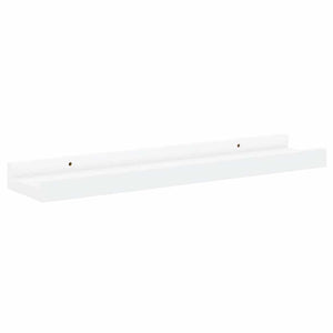 Ράφια για Κορνίζες 2 τεμ. Λευκά 40 x 9 x 3 εκ. από MDF