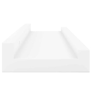 Ράφια για Κορνίζες 2 τεμ. Λευκά 40 x 9 x 3 εκ. από MDF