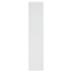 Ράφι Κύβος Τοίχου Λευκό 37 x 29,5 x 134,5 εκ. από MDF