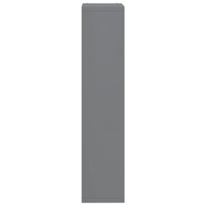 Ράφι Κύβος Τοίχου Γκρι 37 x 29,5 x 134,5 εκ. MDF