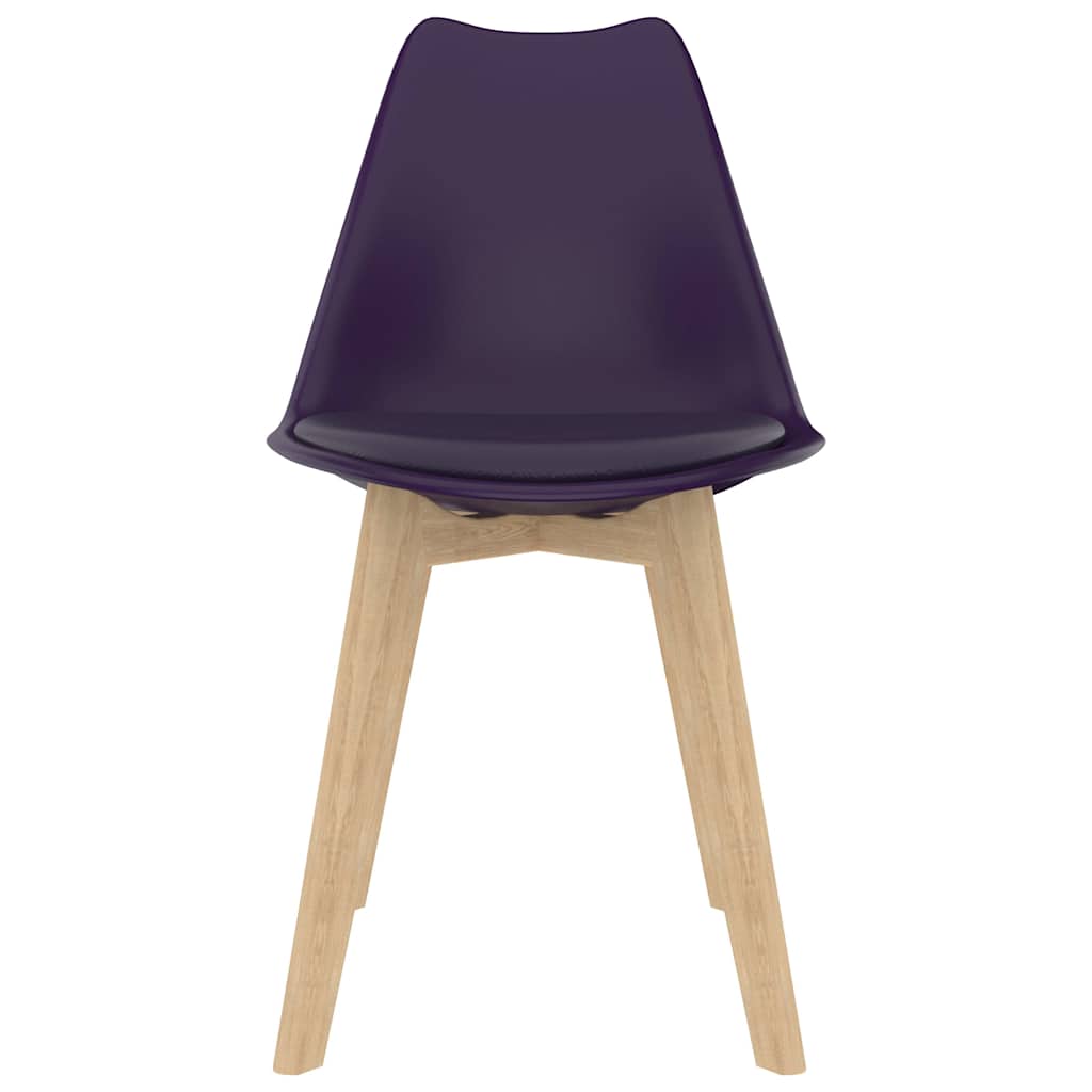 Σετ Τραπεζαρίας 5 Τεμαχίων Σκούρο Μοβ