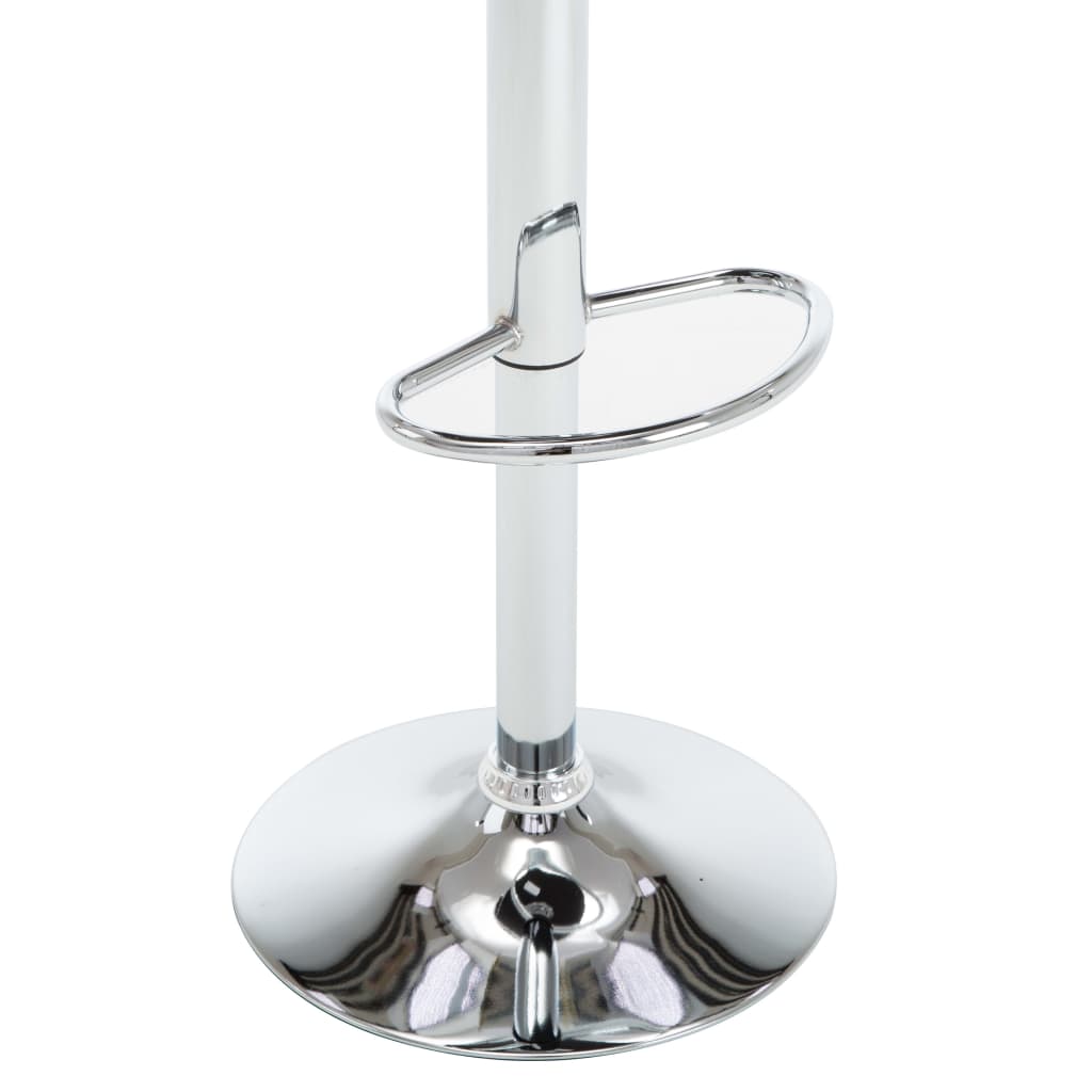 Σκαμπό Μπαρ 2 τεμ. Καφέ από Συνθετικό Δέρμα