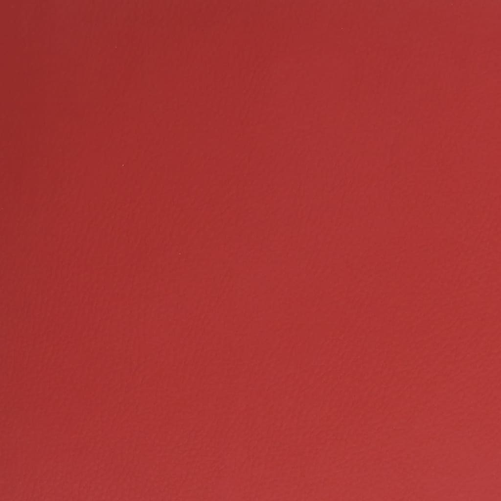 Σκαμπό Αισθητικής Μπορντό από Συνθετικό Δέρμα