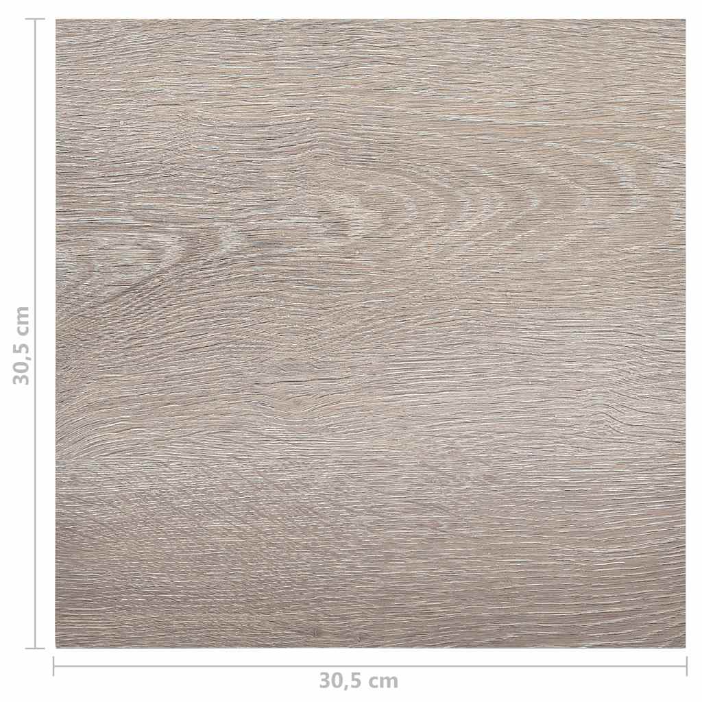 Δάπεδο Αυτοκόλλητο Taupe 55 τεμ. 5,11 μ² από PVC