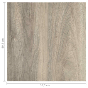 Πλάκες Δαπέδου 55 pcs Taupe 5,11 m² PVC - Pakobazaar