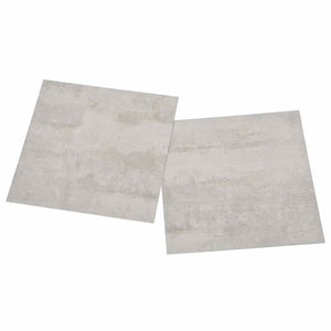 Πλάκες Δαπέδου 55 pcs Ανοιχτό γκρι 5,11 τ.μ. PVC - Pakobazaar