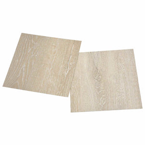 Πλάκες Δαπέδου 55 pcs Μπεζ 5,11 τ.μ. PVC - Pakobazaar