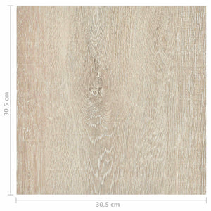 Πλάκες Δαπέδου 55 pcs Μπεζ 5,11 τ.μ. PVC - Pakobazaar