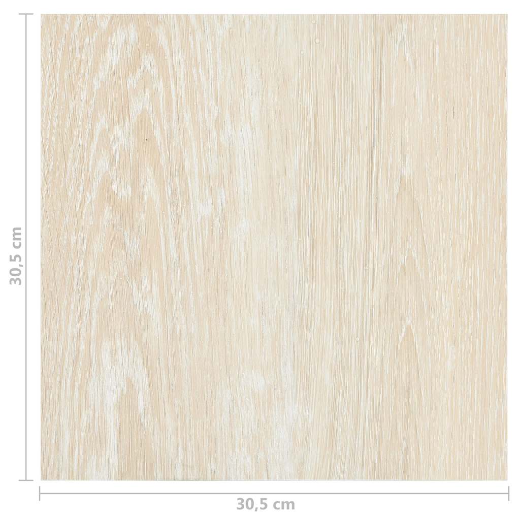 Δάπεδο Αυτοκόλλητο Μπεζ 55 τεμ. 5,11 μ² από PVC