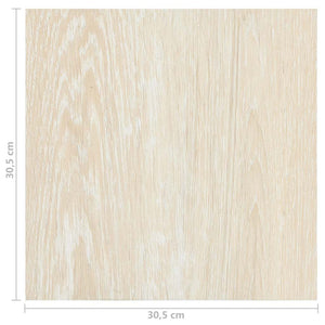 Δάπεδο Αυτοκόλλητο Μπεζ 55 τεμ. 5,11 μ² από PVC