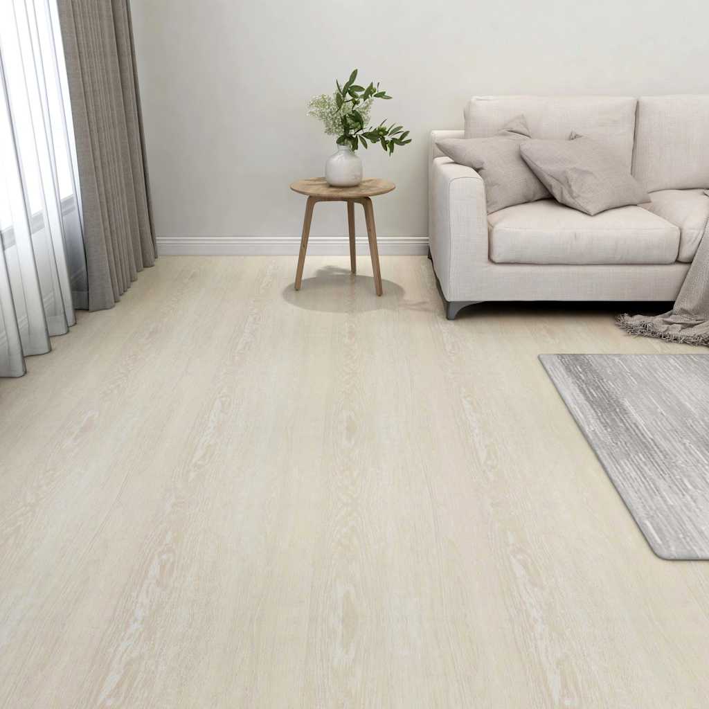 Δάπεδο Αυτοκόλλητο Μπεζ 55 τεμ. 5,11 μ² από PVC
