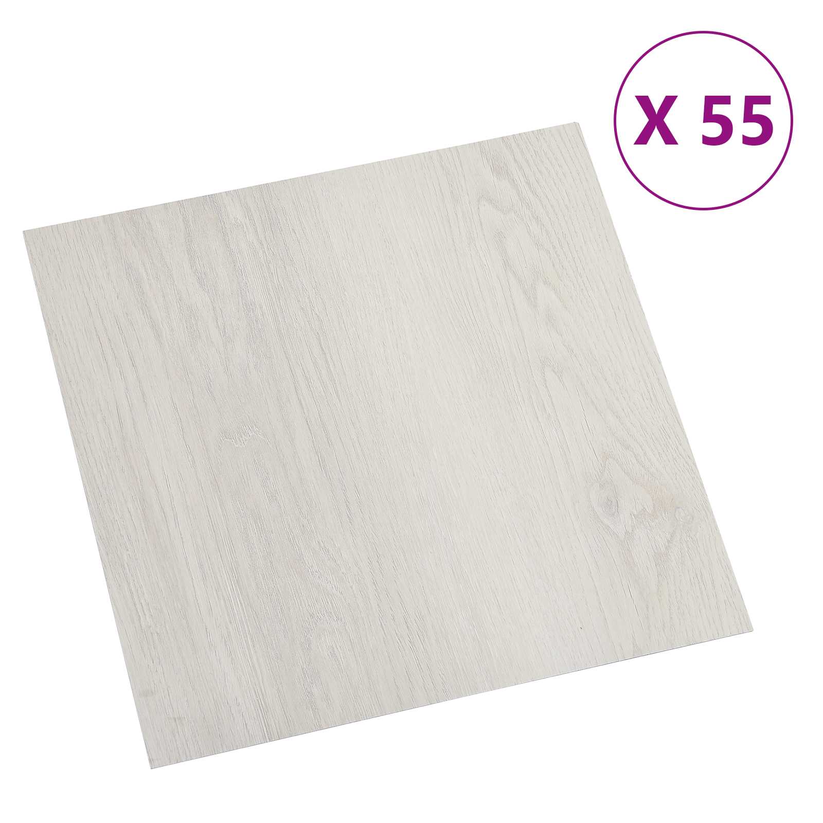 Πλάκες Δαπέδου 55 pcs Μπεζ 5,11 τ.μ. PVC - Pakobazaar