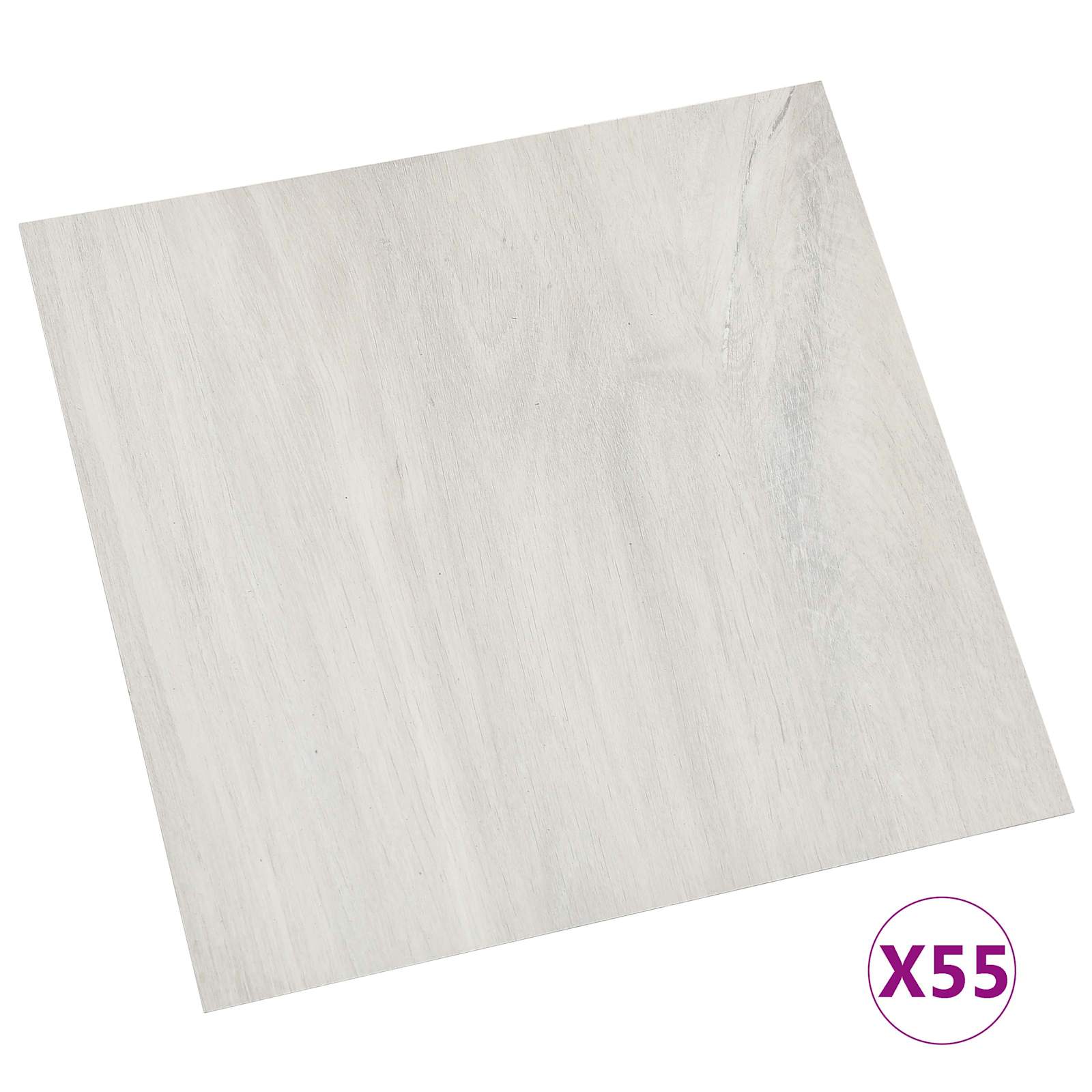 Πλάκες Δαπέδου 55 pcs Κρεμ 5,11 τ.μ. PVC - Pakobazaar
