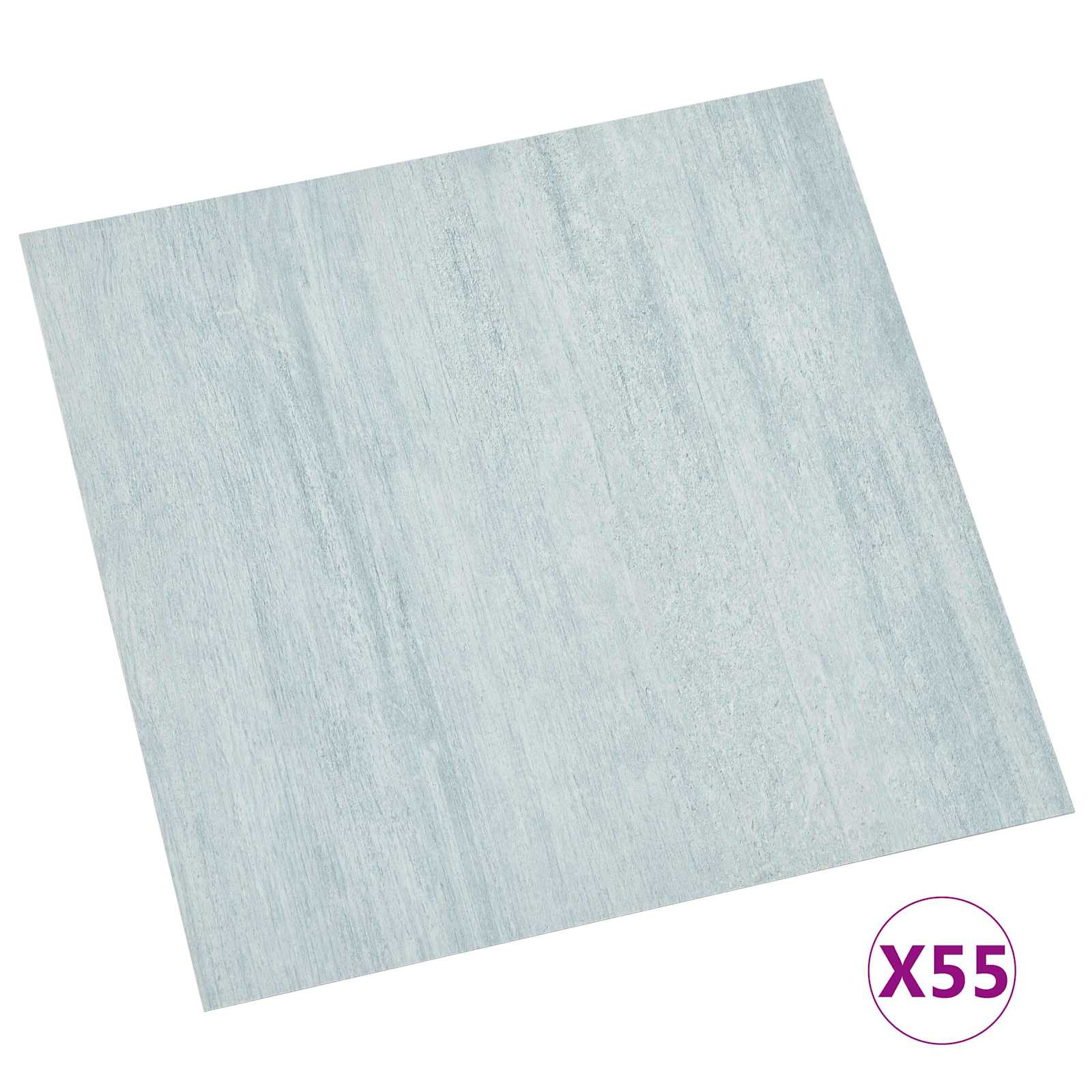 Πλάκες Δαπέδου 55 pcs Πράσινο 5,11 τ.μ. PVC - Pakobazaar