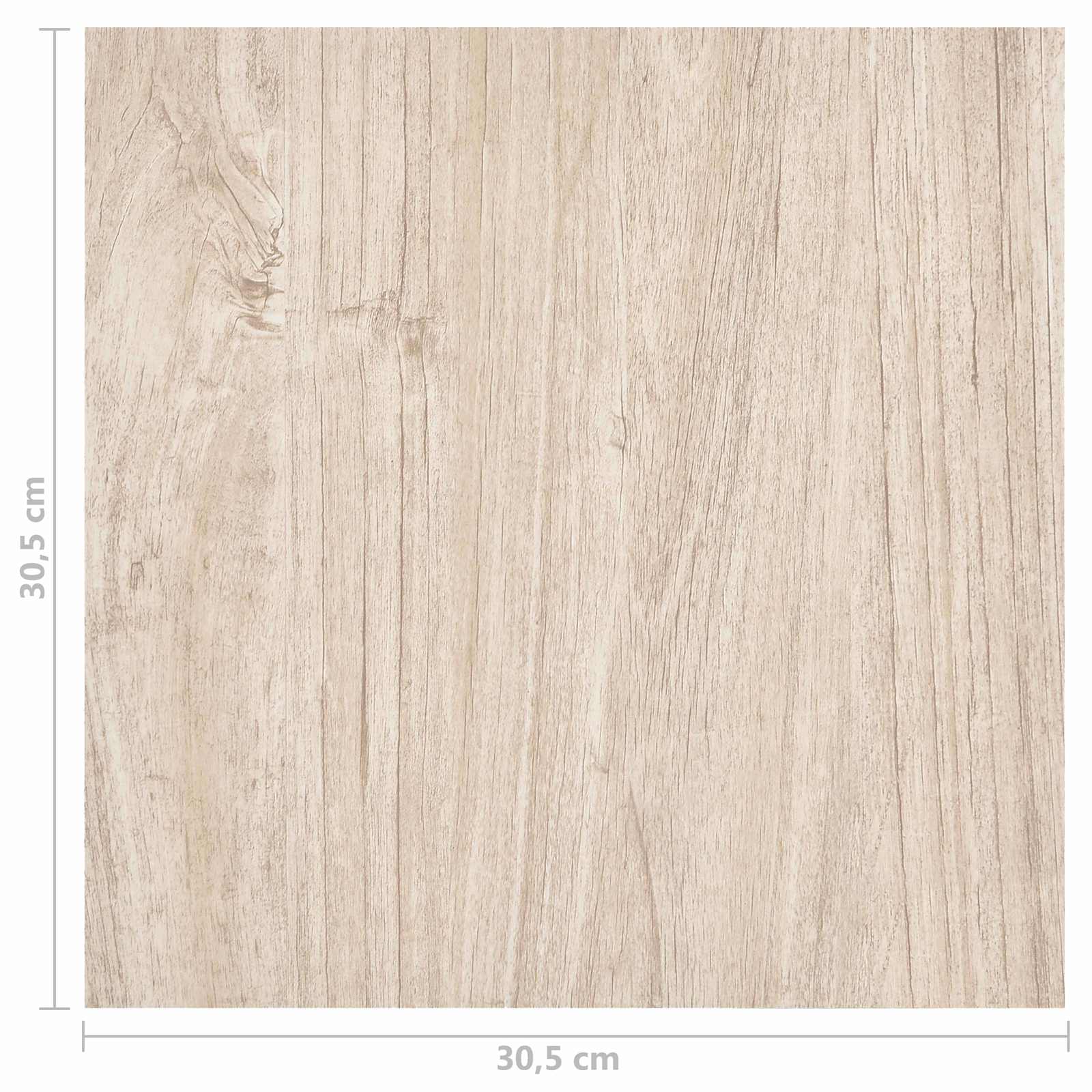 Πλάκες Δαπέδου 55 pcs Ανοιχτό καφέ 5,11 m² PVC - Pakobazaar