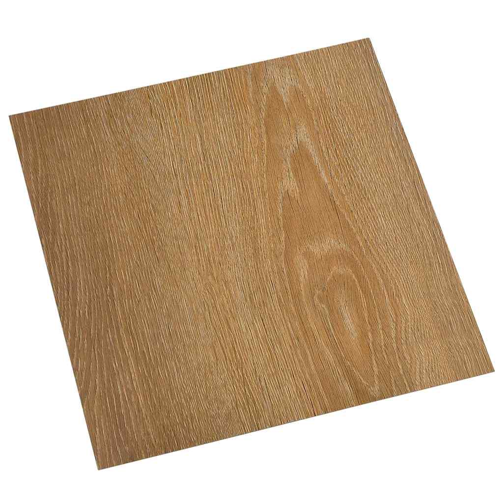 Δάπεδο Αυτοκόλλητο Καφέ 55 τεμ. 5,11 μ² από PVC - Pakobazaar