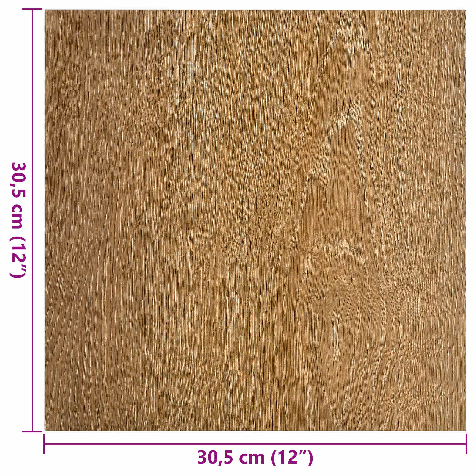Πλάκες Δαπέδου 55 pcs Καφέ 5,11 τ.μ. PVC - Pakobazaar