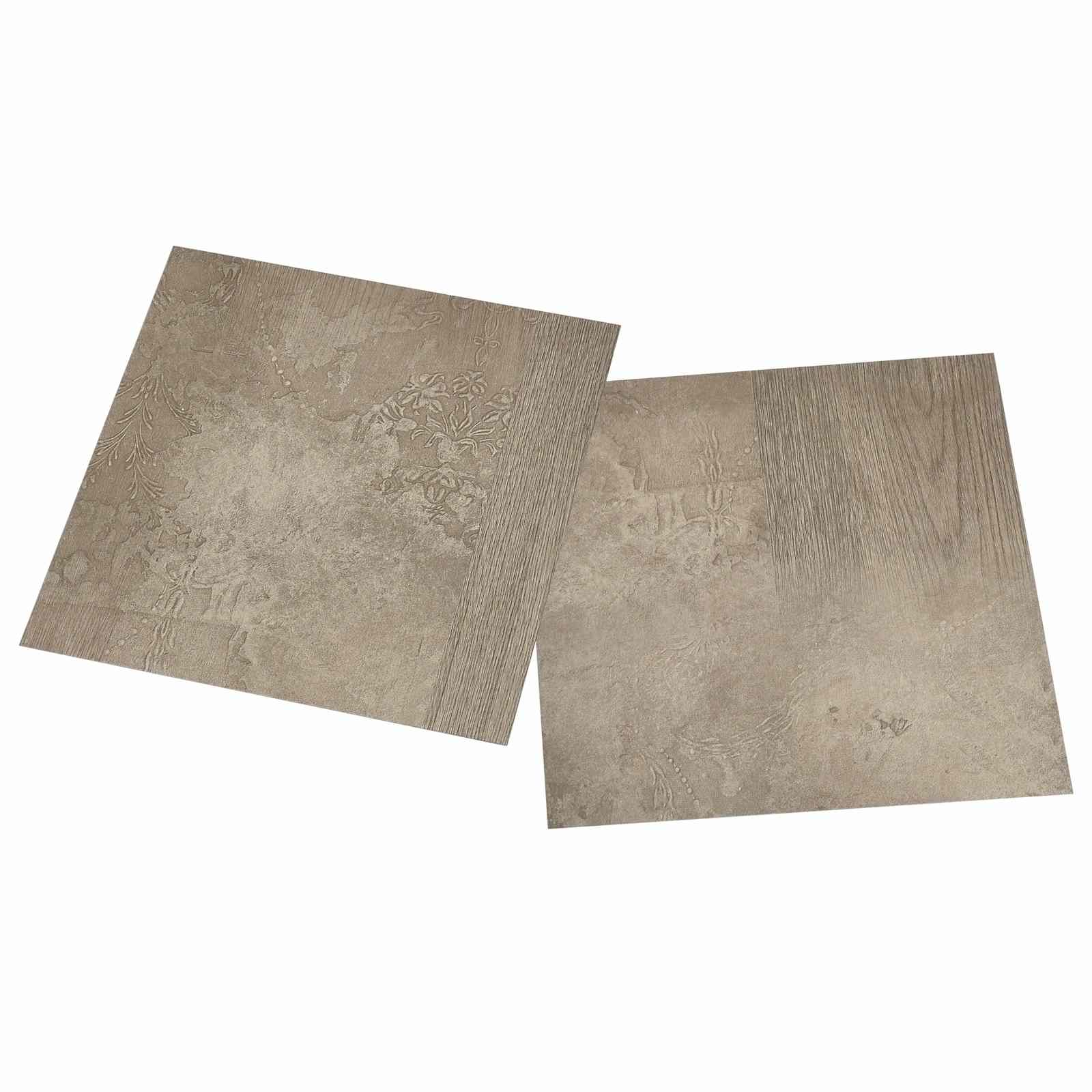 Πλάκες Δαπέδου 55 pcs Γκρι 5,11 τ.μ. PVC - Pakobazaar