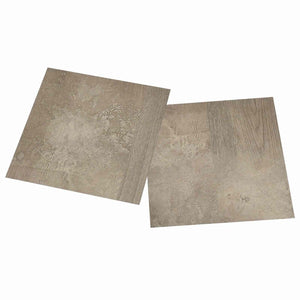 Πλάκες Δαπέδου 55 pcs Γκρι 5,11 τ.μ. PVC - Pakobazaar