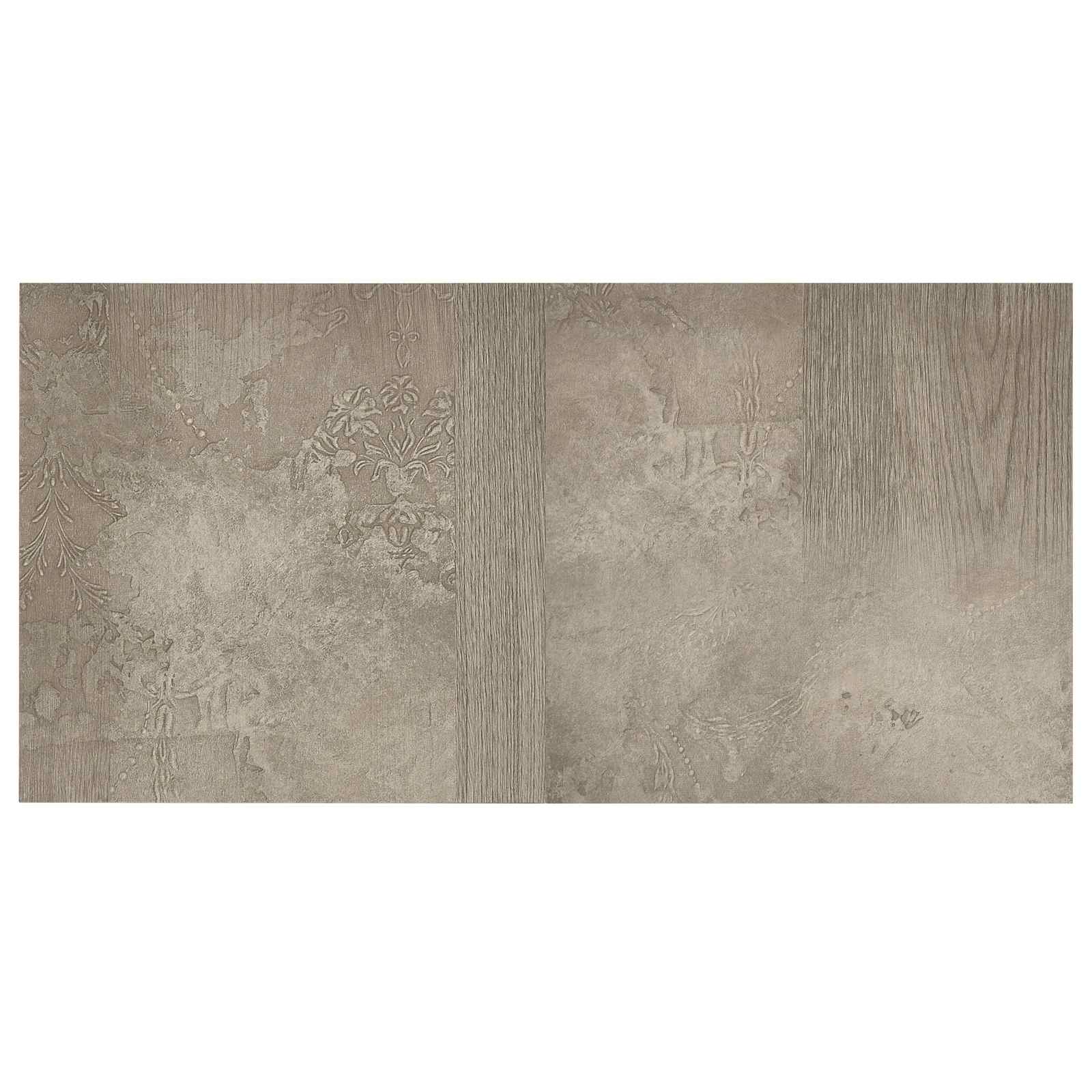 Πλάκες Δαπέδου 55 pcs Γκρι 5,11 τ.μ. PVC - Pakobazaar