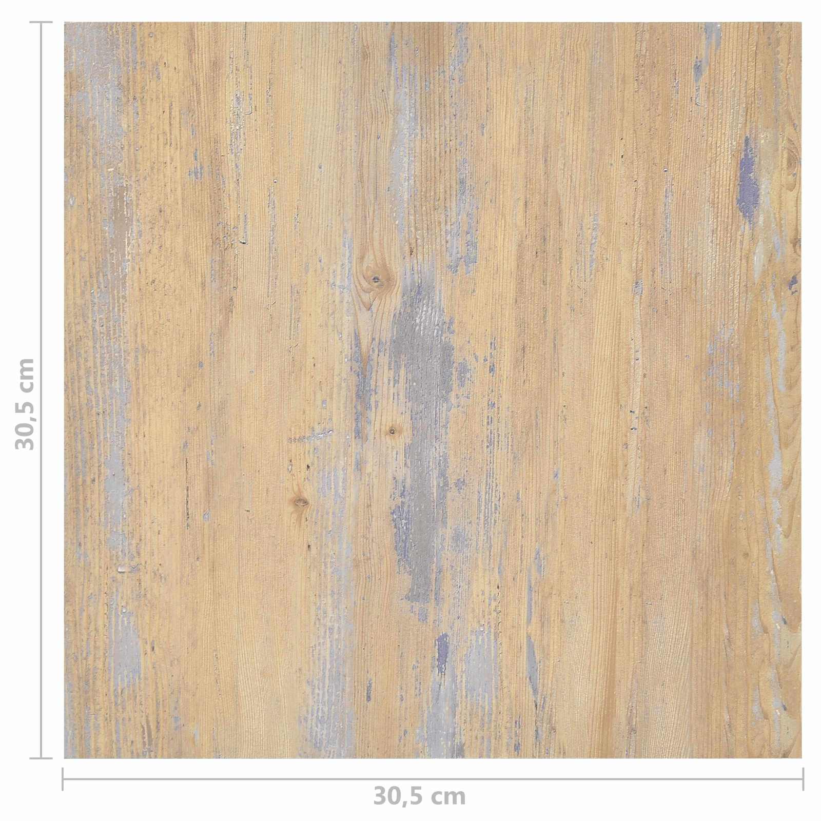 Πλάκες Δαπέδου 55 pcs Καφέ 5,11 τ.μ. PVC - Pakobazaar