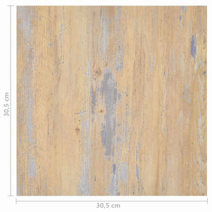 Πλάκες Δαπέδου 55 pcs Καφέ 5,11 τ.μ. PVC - Pakobazaar