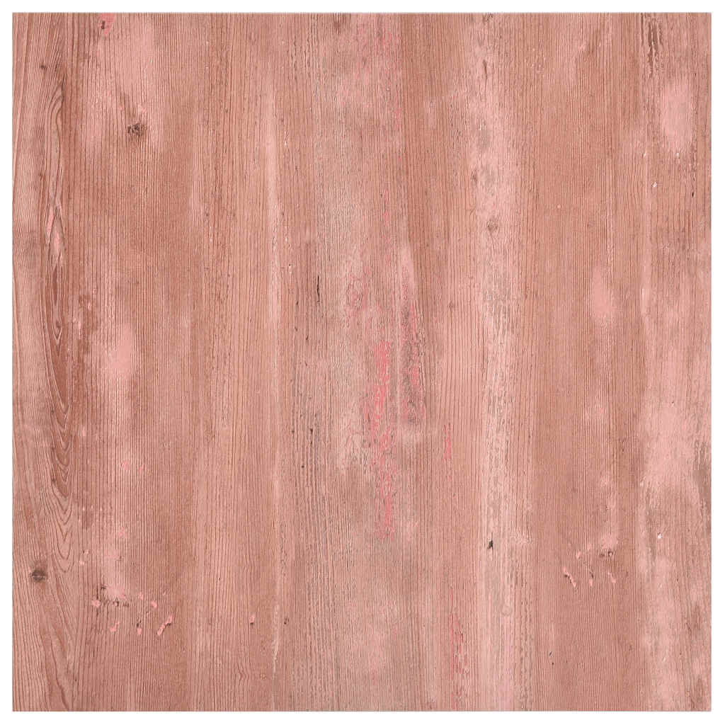 Δάπεδο Αυτοκόλλητο Κόκκινο 55 τεμ. 5,11 μ² από PVC - Pakobazaar