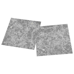 Πλάκες Δαπέδου 55 pcs Σκυρόχρωμο Γκρι 5,11 τ.μ. PVC - Pakobazaar