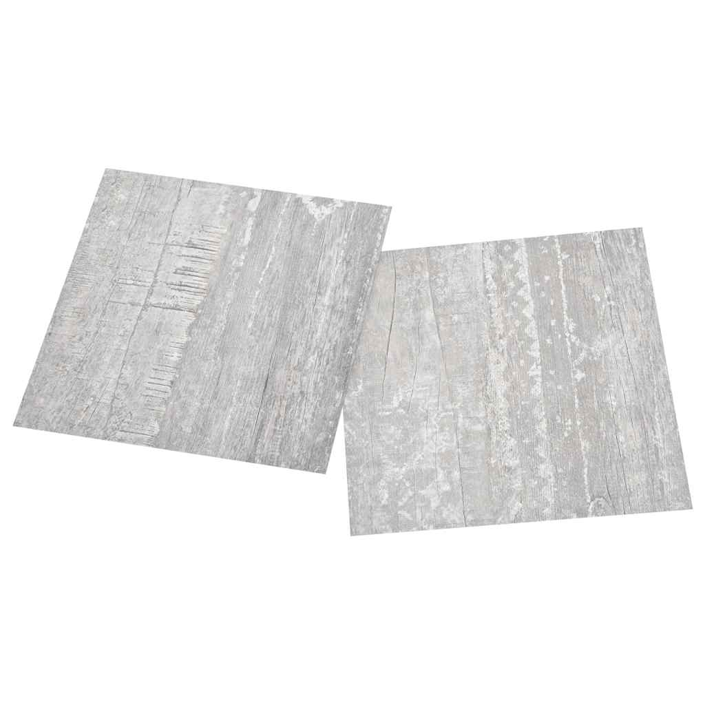 Δάπεδο Αυτοκόλλητο Γκρι 55 τεμ. 5,11 μ² από PVC - Pakobazaar