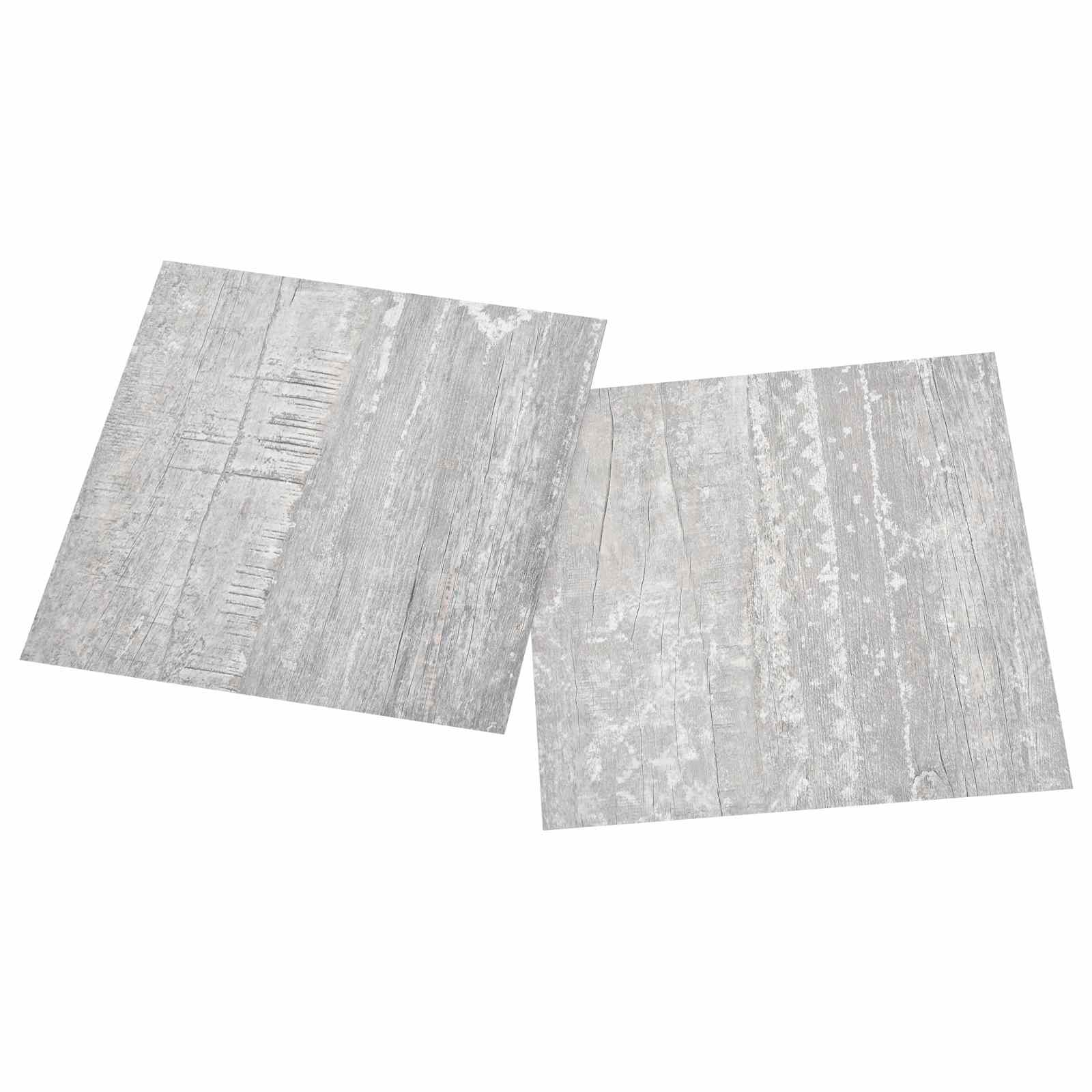 Πλάκες Δαπέδου 55 pcs Γκρι 5,11 τ.μ. PVC - Pakobazaar