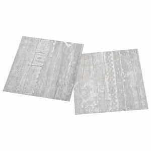Πλάκες Δαπέδου 55 pcs Γκρι 5,11 τ.μ. PVC - Pakobazaar