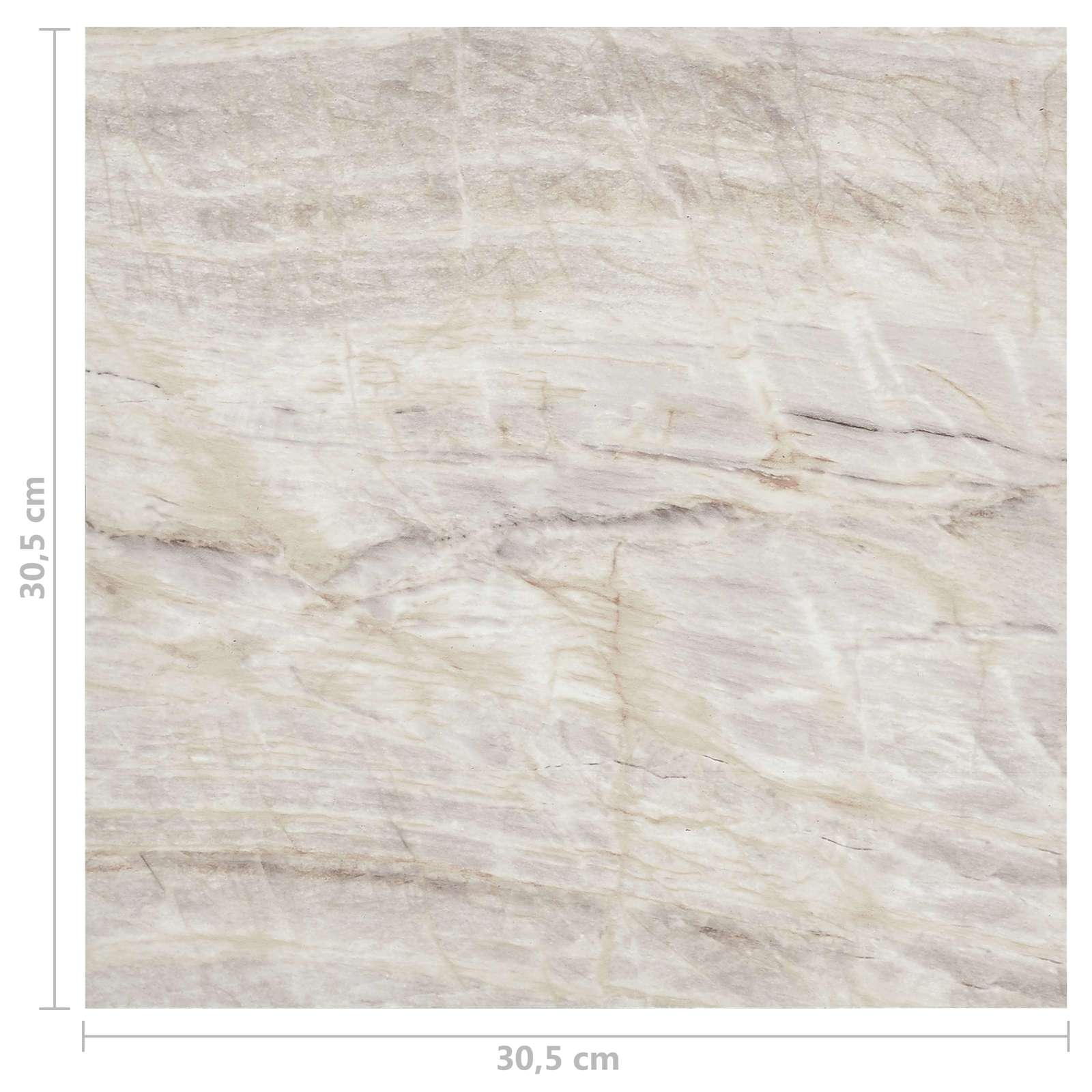 Πλάκες Δαπέδου 55 pcs Μπεζ 5,11 τ.μ. PVC - Pakobazaar