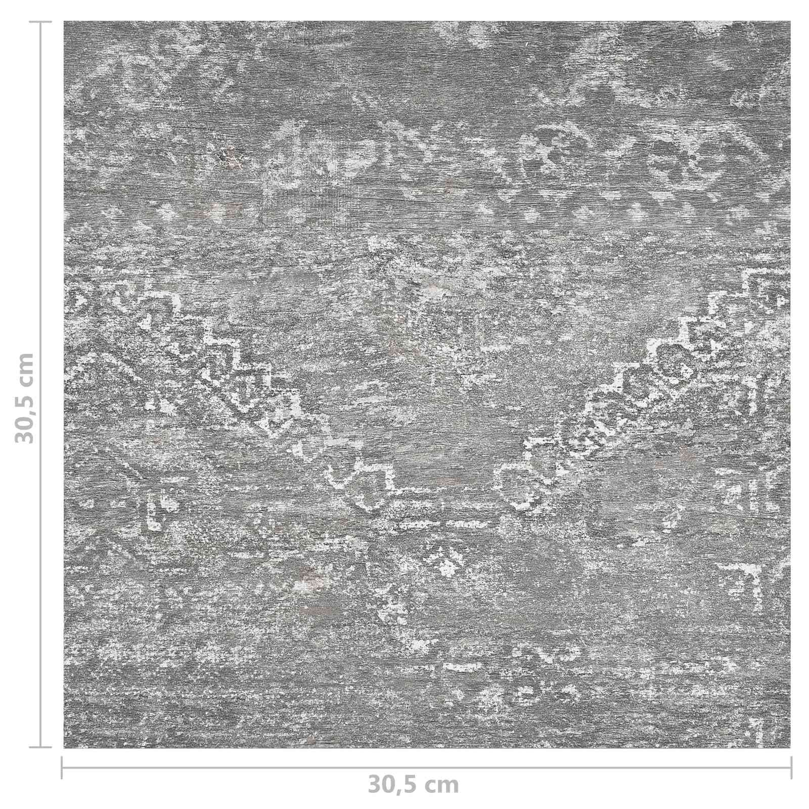 Πλάκες Δαπέδου 55 pcs Σκυρόχρωμο Γκρι 5,11 τ.μ. PVC - Pakobazaar