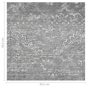 Πλάκες Δαπέδου 55 pcs Σκυρόχρωμο Γκρι 5,11 τ.μ. PVC - Pakobazaar