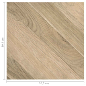 Πλάκες Δαπέδου 55 pcs Καφέ 5,11 τ.μ. PVC - Pakobazaar
