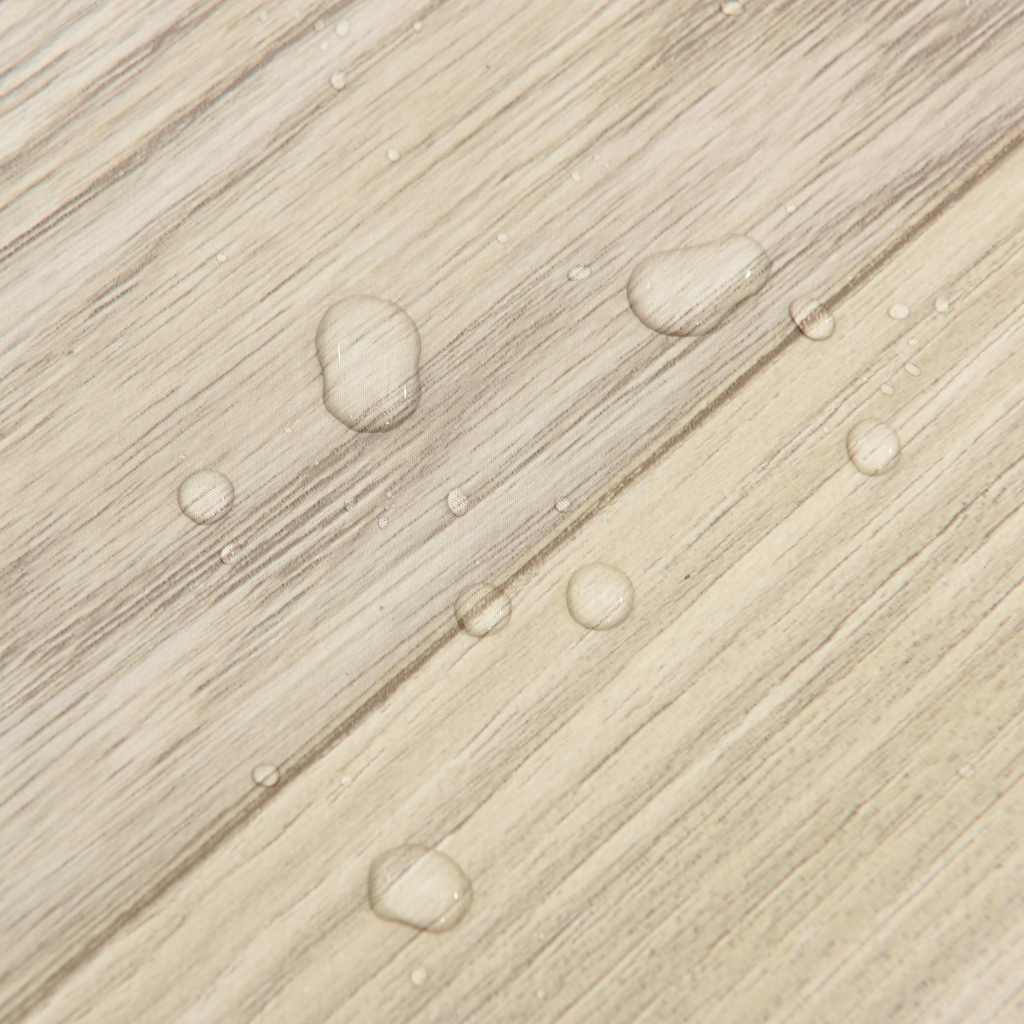 Δάπεδο Αυτοκόλλητο Ριγέ Μπεζ 55 τεμ. 5,11 μ² από PVC