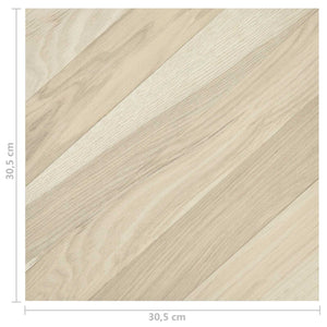 Πλάκες Δαπέδου 55 pcs Μπεζ 5,11 τ.μ. PVC - Pakobazaar