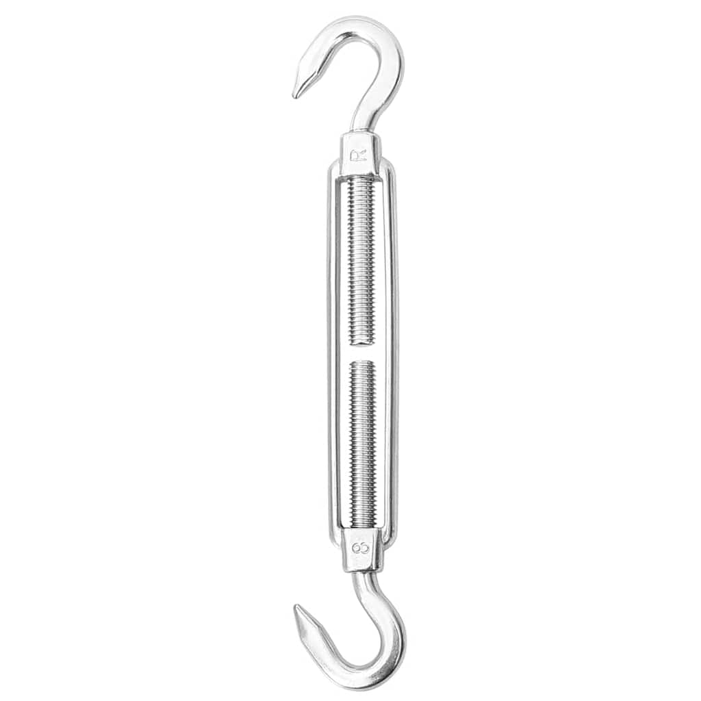 Σετ Τοποθέτησης Πανιού Σκίασης 9 Τεμαχίων από Ανοξείδωτο Ατσάλι - PAKOBAZAAR