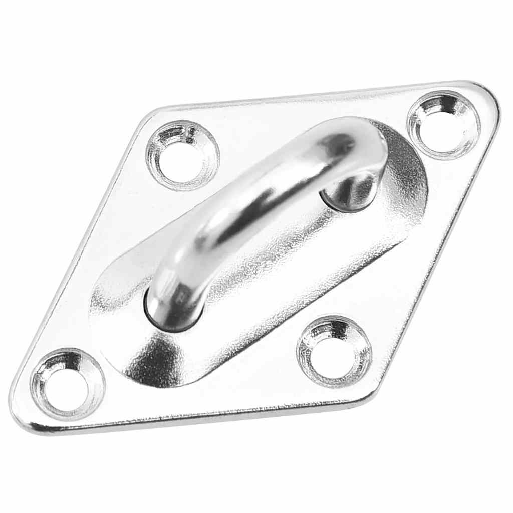 Σετ Τοποθέτησης Πανιού Σκίασης 9 Τεμαχίων από Ανοξείδωτο Ατσάλι - PAKOBAZAAR